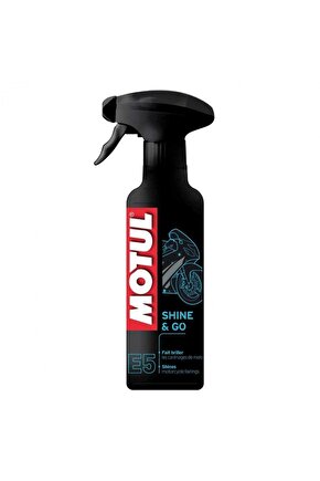 E5 MOTOSİKLET PLASTİK GRENAJ & KAPORTA PARLATMA VE BAKIM SPREYİ 400ML