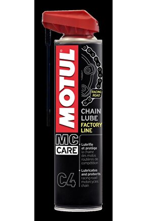 C4 Chain Lube Zincir Yağlama Spreyi 400 Ml. Made In France