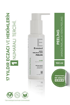 Instant Shining Peeling 100 ml – Anında Parlaklık, Yumuşaklık ve Cilt Yenileyici Bakım