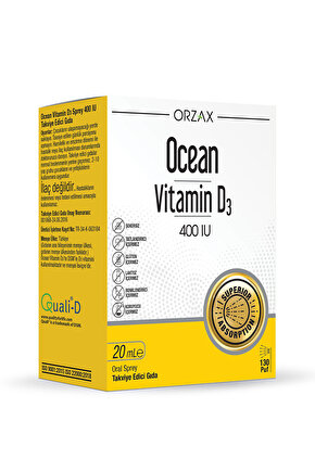 Vitamin D3 400 IU Sprey 20 ml