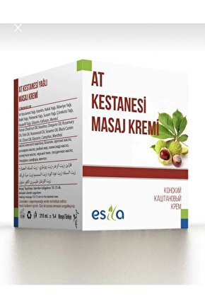 Esila At Kestanesi Masaj Kremi 210 ml
