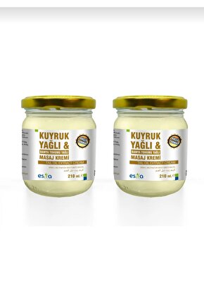 Kuyruk Yağlı Bamya Tohumlu Masaj Kremi 210 gr 2 ADET