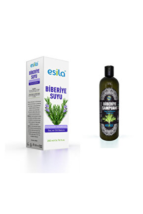 Esila biberiye suyu 250ml ve şampuan 400 ml