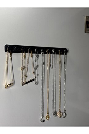 Takı Kanca Rayı Organizer Askılık 10 Bölmeli Askılık