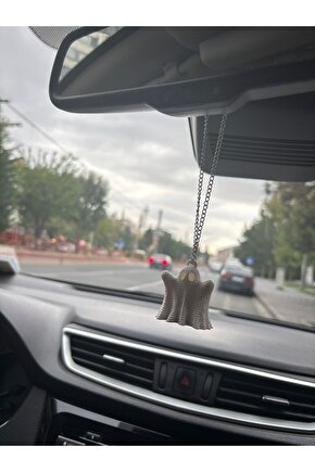 Dikiz Aynası Süsü Eğlenceli Hayalet Figürü - Araba Aksesuarı, Şirin Araba Dekorasyonu