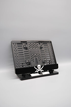 KORSAN 3D KABARTMALI PLEKSİ MOTOR PLAKALIĞI