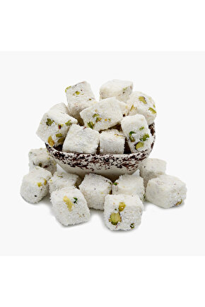 Çifte Kavrulmuş Sütlü Kuş Lokumu-tatlandırıcı Içermez-doğal Enfes Lezzet (500 GR)