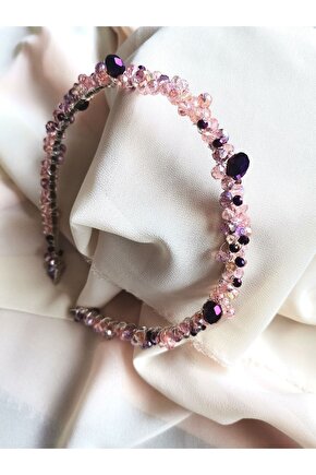 Hologramlı Kristal Taç