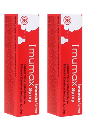 İmuneks Imumax Sprey 30 ml 2Lİ