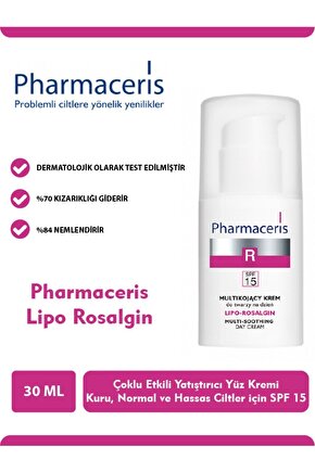 Lipo Rosalgin Cream For Dry Skin 30 ml Kuru Ciltler Için Yatıştırıcı Krem