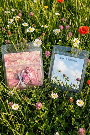 Minik Buket Hot Konseptli Solmayan Çiçek Hotter Flowers Not Yazılabilir