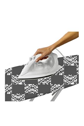 POYRAZ GREY 120X45(XS SİZE) ÜTÜ MASASI KILIFI BEZİ ÖRTÜSÜ IRONING BOARD COVER