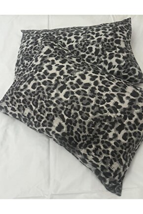 %100 Cotton (PAMUK) 2 Adet Leopar 50x70 Cm Yastık Kılıfı Pillow Case