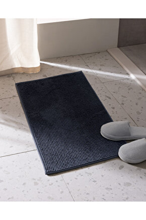 Conques Banyo Paspas - Koyu Mavi - 50x80 cm