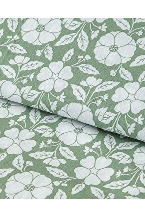 Parterre Kolay Ütülenir Tek Kişilik Nevresim Takımı Açık Yeşil