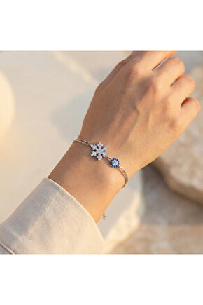 Kadın Kar Tanesi Bileklik