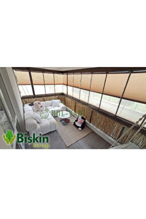 75cm Yükseklik X 150cm Genişlik Bambu Kamış Hasır Çit Dekoratif Bahçe Balkon Ve Duvar Çiti .