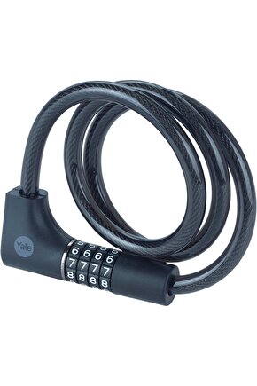 Essential Kablolu Bisiklet Kilidi  1000mm  Şifreli ve  Anahtarlı YCC0121002