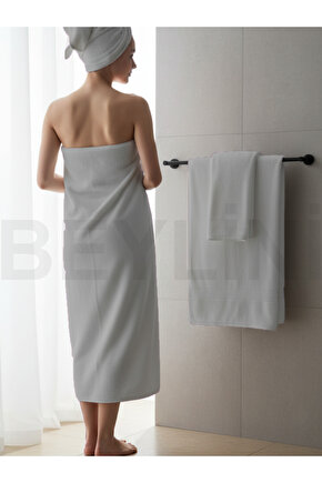 Banyo Havlu Takımı Yüksek Emici Yumuşak Banyo Hamam Vücut Plaj Havuz Sahil Havlusu Çeyizlik 70x140cm