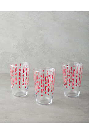 Fusion Cam 3lü Bardak 400 ml Pembe