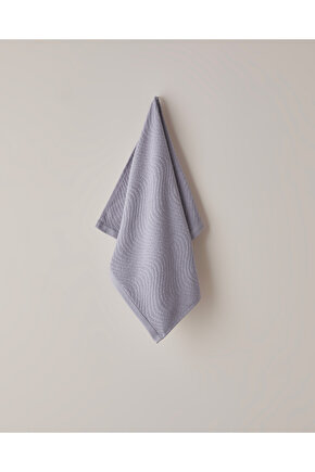 Wave Pamuk Yüz Havlusu 50x70 cm Mor