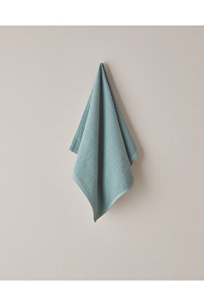Grid Pamuk Yüz Havlusu 50x70 cm Koyu Yeşil