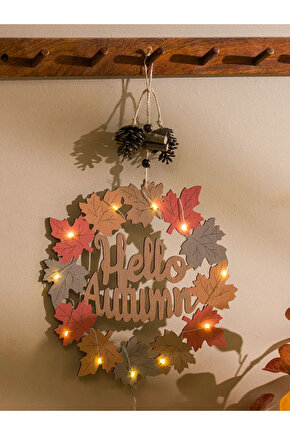 LCW HOME Karışık Işıklı Dekoratif Kapı Süsü 27 Cm