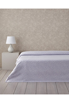 Tımeless Garden Ecosoft Çift Kişilik Pike 200x220 Cm Lila