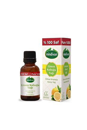 Limon Kabuğu Yağı 10ml - %100 Saf Uçucu Yağ