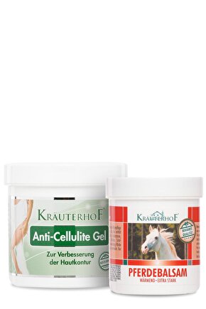 Anti Cellulite Gel 250 ml+ Isıtıcı Masaj Jeli 100 ml