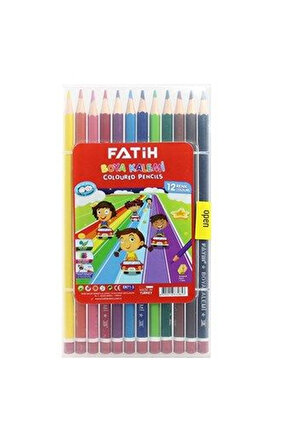 Kuru Boya Çantalı Tam Boy 12 Renk 33285