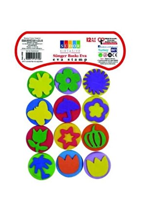 Sünger Baskı Eva 12 Li Sv02