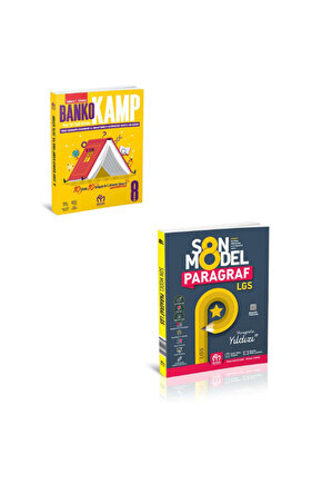 8.SINIF BANKO KAMP YARIYIL TATİL KİTABI +SON MODEL PARAGRAF SETİ(2 KİTAP)