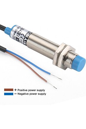 Endüktif Mesafe Sensörü LJ12A3-4-ZBX NPN (Proximity Sensör)2 Kablo