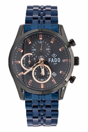 Rh 0029 Çelik Kordonlu Mavi Saat