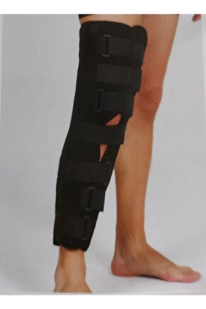 Diz Sabitleyici Immobilizer Yetişkin, Siyah Renk 50 Cm