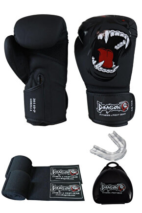 Gorilla Kick Boks Eldiveni Boks Eldiveni Muay hai Eldiveni 3,5mt Boks Bandajı Şeffaf Dişlik