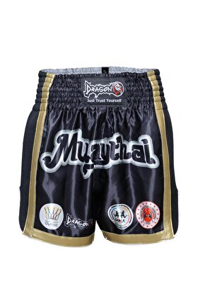 Giftoomsport Muay Thai Federasyon Logolu Müsabaka Şortu Muaythai Mt2019