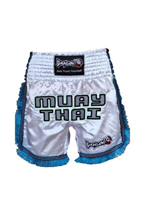 MT3020 Muay Thai Apache Şort Püsküllü Şort Püsküllü Muay Thai Şort