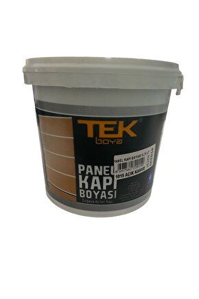 TEK PANEL KAPI BOYASI AÇIK KAHVE