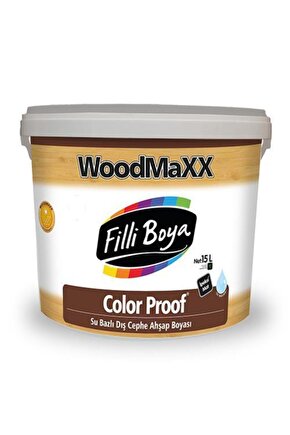 Woodmaxx® Color Prof Su Bazlı Dış Cephe Ahşap Boyası 2,5 Lt
