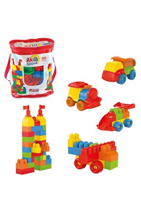 Akıllı Çocuk 100 Parça - Oyuncak Oyuncaklar - Oyuncakları - Akıllı Oyuncak - Akıllı Çocuk Oyuncak