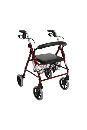 Tekerlekli Yürüteç Walker Ekonomik Rollator Hasta Yaşlı Yürüteci