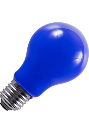 1 Adet 10 Watt Mavi Işık E27 Duy Led Ampul, Mavi Işık 10 Watt Tasarruflu LED Ampul, Mavi Işık Ampul