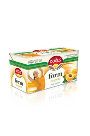 Dogus Form Kayısı Cayı 20 X 5 100 Adet Dogus