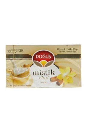 Mistik Chai Sade Çayı Süzen Poşet 20x2.5 gr
