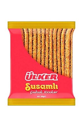 Çubuk Kraker Susamlı 80 Gr Koli (22 Adet)