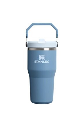 The IceFlow™ Flip Straw 2.0 Tumbler 0.6L  20oz Indigo Termos