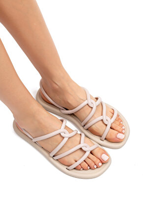 Meu Sol Kadın Sandalet Beyaz 3742