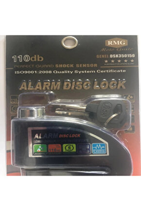 World Class Locks 110 Db Renkli Alarmlı Disk Kilidi